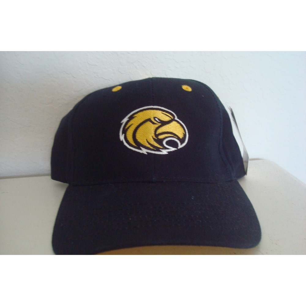 IOWA HAWKEYES STRAPBACK DEADSTOCK HAT CAP VINTAGE D2